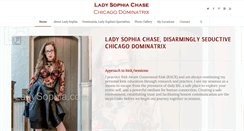 Desktop Screenshot of ladysophia.com